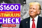 $1,600 Stimulus Checks 2025