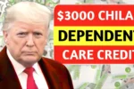 $3,000 Child & Dependent Care Credit 2025