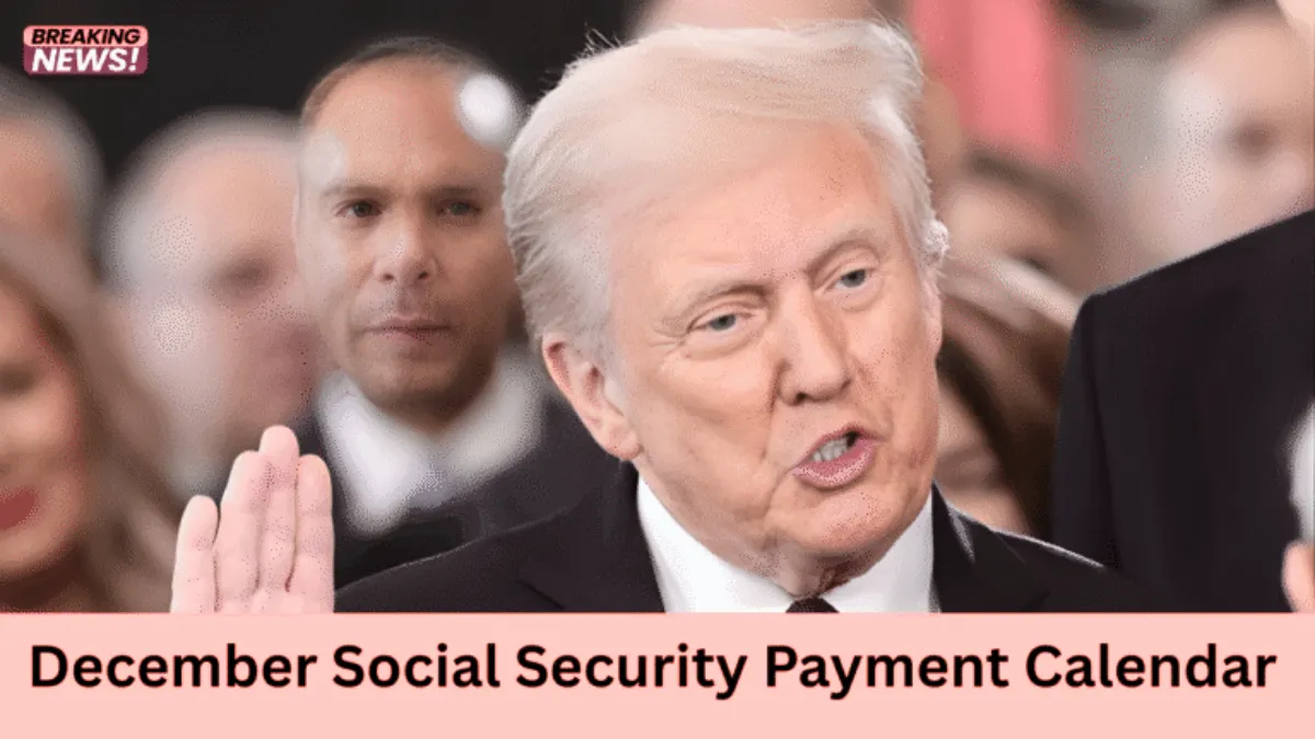 December Social Security Payment Calendar 2025
